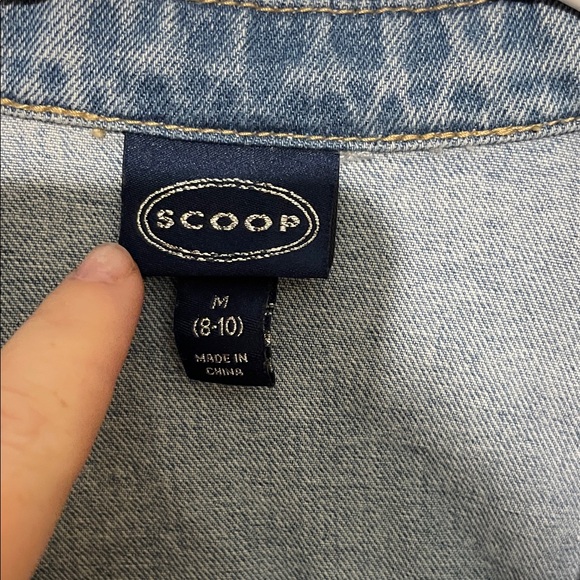 Denim Button-Up Jacket - Picture 2 of 10